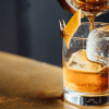 Glass of scotch whisky